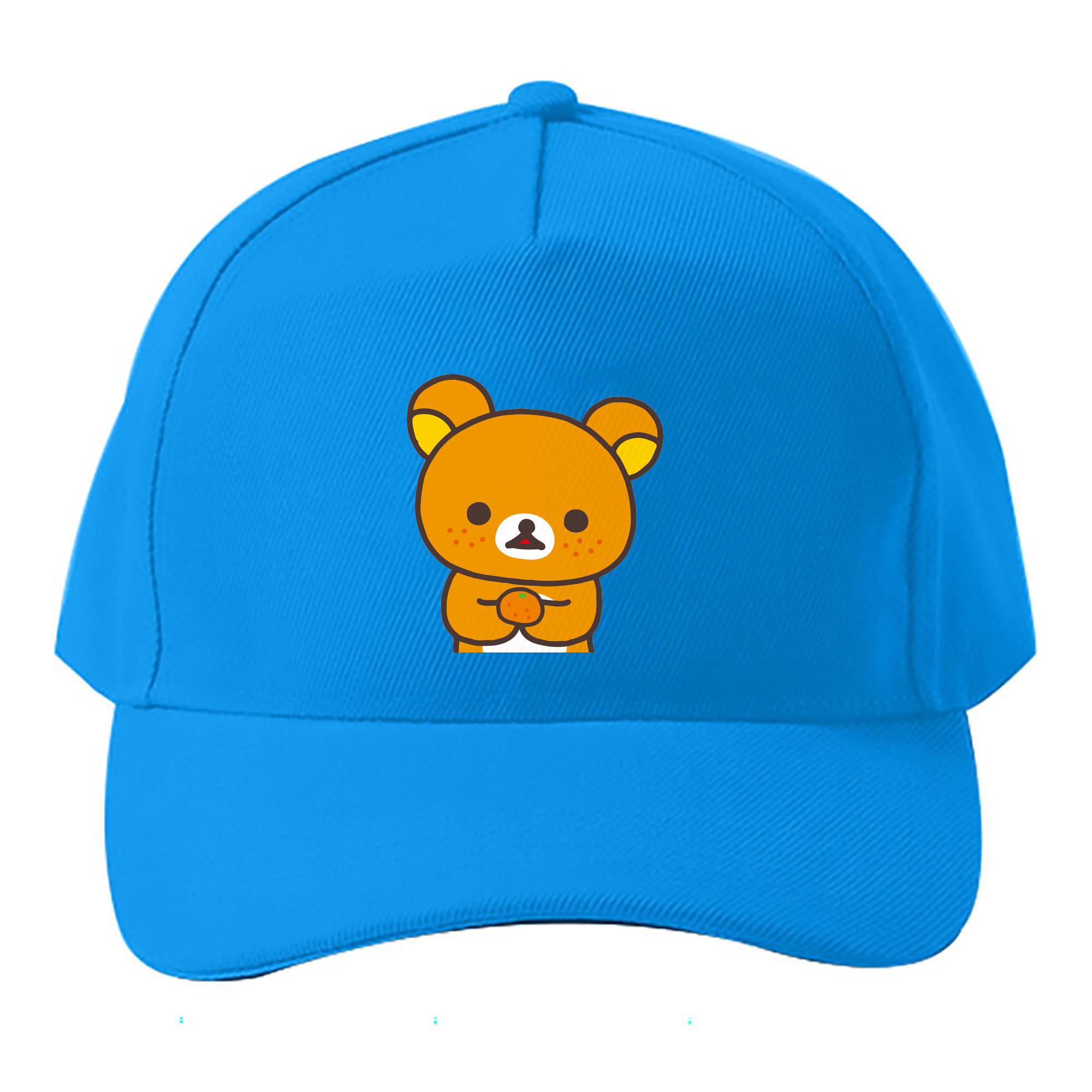（画像用） リラックマ リラックマ キイロイトリ Rilakkuma Korilakkuma Kiiroitori ベースボールキャップ 綿100％ 男女兼用 帽子 スポーツ
